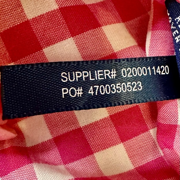 Boy’s Ralph Lauren 100% Cotton Pink & White Check Button Down Shirt Si… - Picture 9 of 9